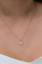 Heliophilia Silver Collar de Plata de Ley 925 con Circón